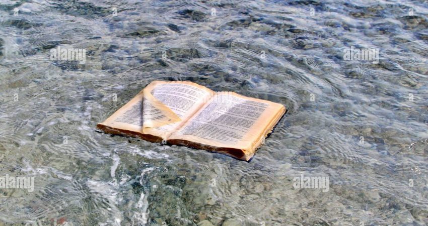 Book Care: Books and Water Do Not Mix!