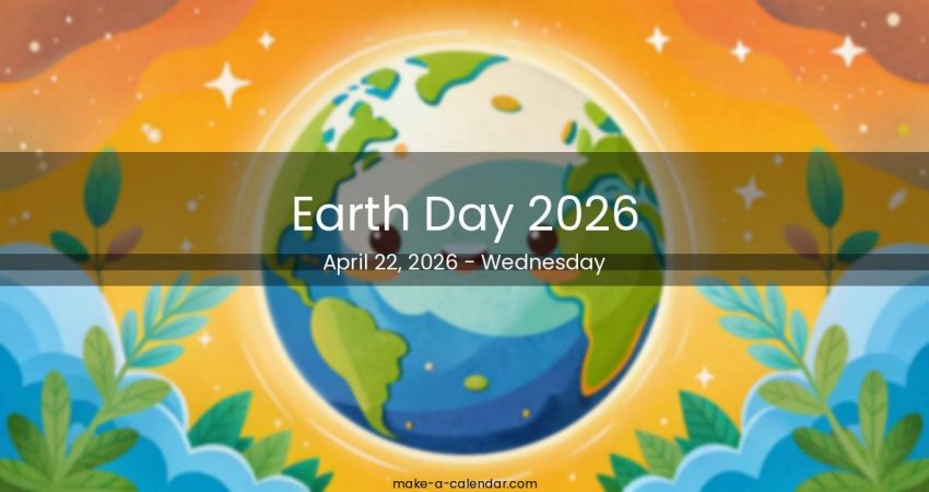 Earth Day is Wednesday, April 22nd!!